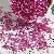 2*7mm Silver-filled Tube Beads, Glass Rice Handmade Diy Jewelry Accessories, - Rose red - diameter about 2mm x length about 7mm 15g/pack about 300 pieces