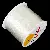 Round Transparent Crystal Rope Beads Rubber Band Material Garnet Elastic - 0.8mm transparent white, about 50 meters/roll