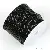 Round Transparent Crystal Rope Beads Rubber Band Material Garnet Elastic - 0.8mm black about 50 meters/roll