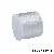 Round Transparent Crystal Rope Beads Rubber Band Material Garnet Elastic - 0.8mm transparent white, about 100 meters/roll
