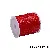 Round Transparent Crystal Rope Beads Rubber Band Material Garnet Elastic - 0.8mm red about 100 meters/roll
