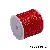 Round Transparent Crystal Rope Beads Rubber Band Material Garnet Elastic - 1.0mm red about 80 meters/roll