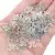 Acrylic 9mm Golden Four-petal Flower Handmade Diy Hand-beaded Earrings Bracelet - At the end of the year, Tianhan-9mm, hole diameter about 1mm, 10g/pack, about 80 pieces