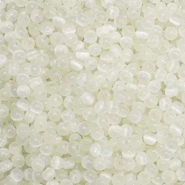 Off-white - 10g/pack, about 150 pieces, 4mm, hole diameter about 1mm,chaincharmsupply.com
