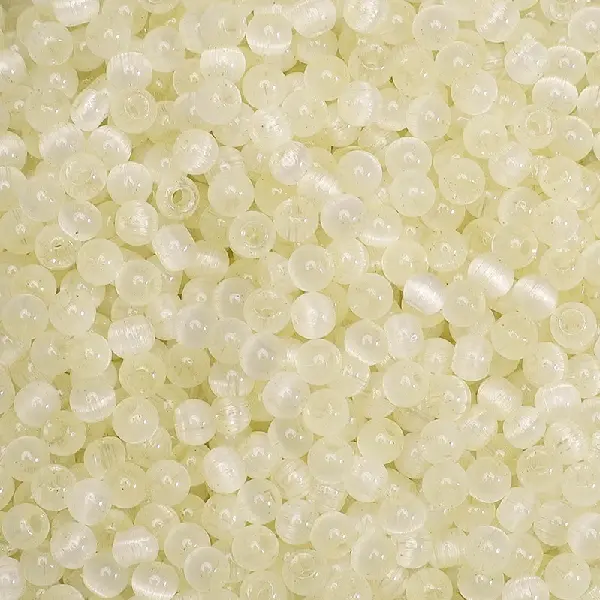 Beige-10g/pack, about 150 pieces, 4mm, hole diameter about 1mm,chaincharmsupply.com