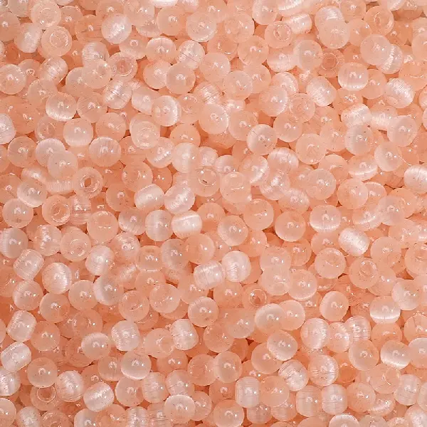 Snow bud color-10g/pack, about 150 pieces, 4mm, hole diameter about 1mm,chaincharmsupply.com