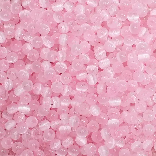 Pink purple-10g/pack, about 150 pieces, 4mm, hole diameter about 1mm,chaincharmsupply.com