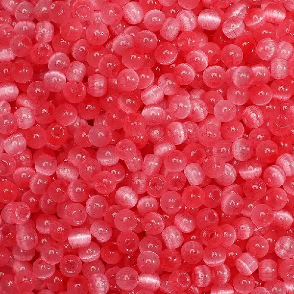 Red-10g/pack, about 150 pieces, 4mm, hole diameter about 1mm,chaincharmsupply.com