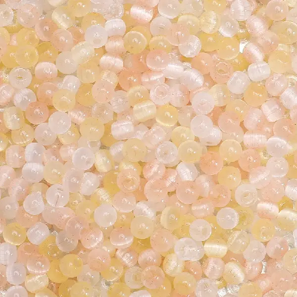 Yangzhi Manna-10g/pack, about 150 pieces, 4mm, hole diameter about 1mm,chaincharmsupply.com