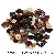 Mixed Buttons, Resin Children's Diy Stickers, Toddlers' Handmade Flowers, Color - Brown color 50g/pack, about 50-100 pieces