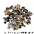 Mixed Buttons, Resin Children's Diy Stickers, Toddlers' Handmade Flowers, Color - Metallic color 50g/pack, about 50-100 pieces