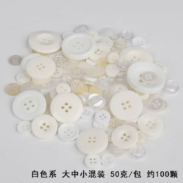 White color 50g/pack about 50-100 pieces,chaincharmsupply.com