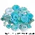 Mixed Buttons, Resin Children's Diy Stickers, Toddlers' Handmade Flowers, Color - Lake blue color 50g/pack, about 50-100 pieces