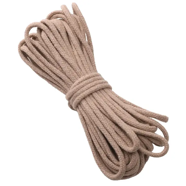 Khaki color - about 4mm thick, 10 meters/pack,chaincharmsupply.com