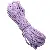Manufacturer 3-4mm Cotton Thread Wholesale Segment Dyeing Gradient Core-spun Braided - Light purple - about 4mm thick 10 meters/pack