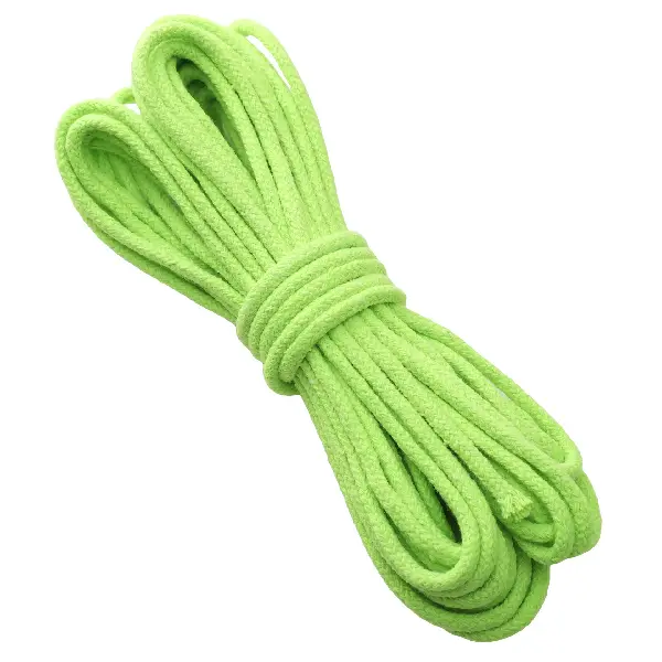 Fluorescent green - about 3mm thick, 10 meters/pack,chaincharmsupply.com