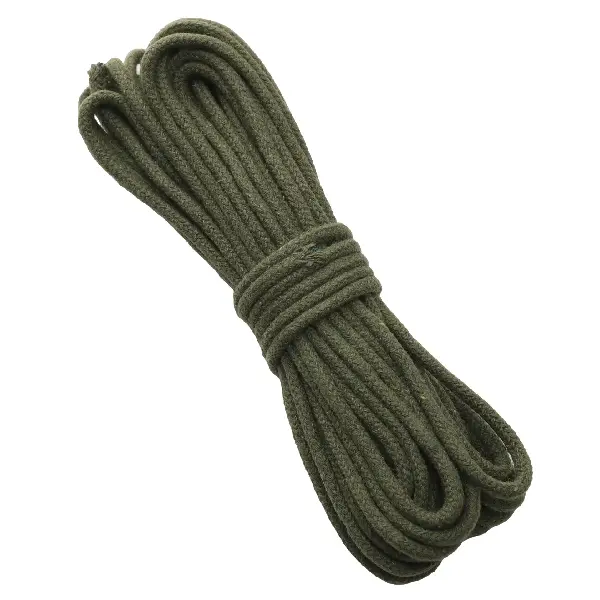 Military green - about 4mm thick, 10 meters/pack,chaincharmsupply.com