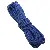 Manufacturer 3-4mm Cotton Thread Wholesale Segment Dyeing Gradient Core-spun Braided - Sapphire blue - about 4mm thick, 10 meters/pack