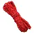 Manufacturer 3-4mm Cotton Thread Wholesale Segment Dyeing Gradient Core-spun Braided - Chinese red - about 4mm thick, 10 meters/pack