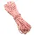 Manufacturer 3-4mm Cotton Thread Wholesale Segment Dyeing Gradient Core-spun Braided - Leather pink - about 4mm thick, 10 meters/pack