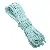 Manufacturer 3-4mm Cotton Thread Wholesale Segment Dyeing Gradient Core-spun Braided - Aqua blue - about 3mm thick, 10 meters/pack