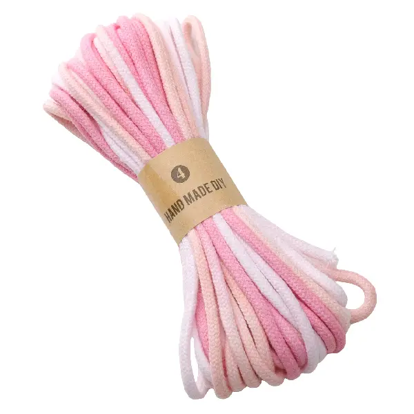 Pink and white color - about 3mm thick, 10 meters/pack,chaincharmsupply.com