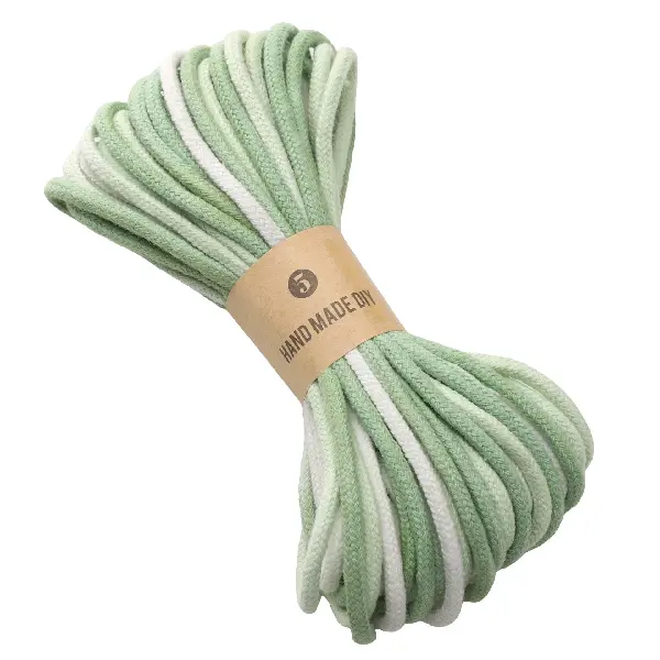 Green and white color - about 3mm thick, 10 meters/pack,chaincharmsupply.com