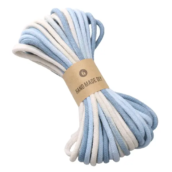 Blue and white color - about 3mm thick, 10 meters/pack,chaincharmsupply.com