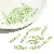 Acrylic Mini Small Leaf Hand Beads Diy Handmade Necklace Bracelet - 23x6.5mm, hole diameter about 1mm, light green, 50 pcs/pack