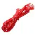 1-5mm Colorful Polyester Rope Braided Coil Charm String Handmade Diy - Red - Thickness 5mm 1 meter/pack