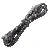 1-5mm Colorful Polyester Rope Braided Coil Charm String Handmade Diy - Gray - Thickness 5mm 5 meters/pack