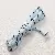 1-5mm Colorful Polyester Rope Braided Coil Charm String Handmade Diy - Black dot blue-thickness 5mm 5 meters/pack