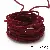 3mm Color Suede Leather Rope Diy Handmade Jewelry Accessories Material - Jujube about 1 meter/pack