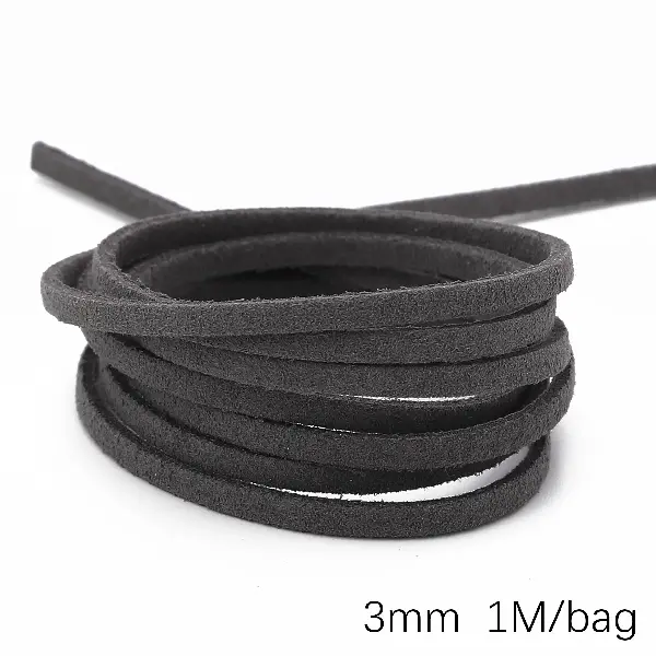 Dark gray about 1 meter/bag,chaincharmsupply.com