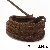 3mm Color Suede Leather Rope Diy Handmade Jewelry Accessories Material - Brown color about 1 meter/bag