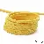 3mm Color Suede Leather Rope Diy Handmade Jewelry Accessories Material - Bright turmeric about 1 meter/pack