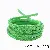 3mm Color Suede Leather Rope Diy Handmade Jewelry Accessories Material - Fruit green about 1 meter/pack