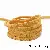 3mm Color Suede Leather Rope Diy Handmade Jewelry Accessories Material - About 1 meter/bag of turmeric