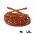 3mm Color Suede Leather Rope Diy Handmade Jewelry Accessories Material - Orange about 1 meter/pack
