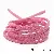 3mm Color Suede Leather Rope Diy Handmade Jewelry Accessories Material - Pink about 1 meter/pack