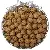 Natural Chicken Wings, Green Sandalwood Beads, Round National Cultural Toys, - Diamond 5 pieces/pack 10mm, hole diameter about 1.5mm