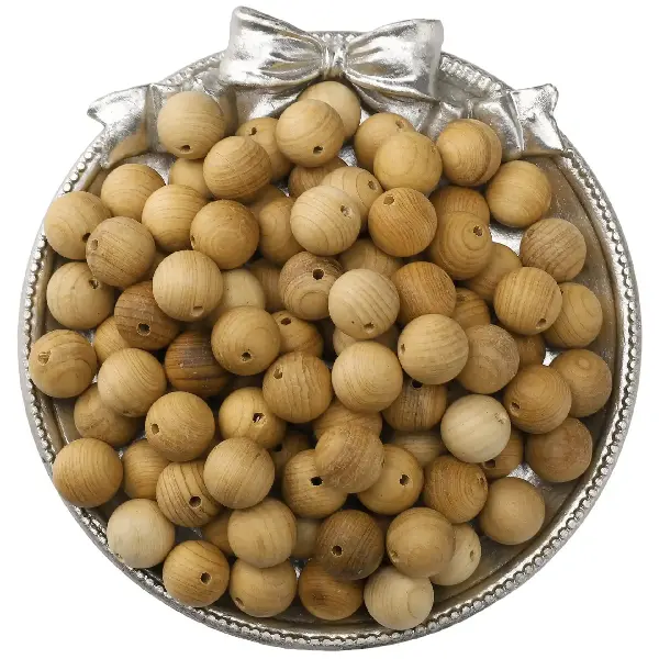 Thuja 20 pieces/pack 10mm hole diameter about 1.5mm,chaincharmsupply.com