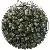 Natural Chicken Wings, Green Sandalwood Beads, Round National Cultural Toys, - Green bamboo 20 pieces/pack 8x10mm hole diameter about 2mm