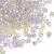 Summer Clear Faceted Fantasy Rhombus Crystal Beads Loose Corner Beaded - HJ light macarons-10g/pack, about 135 pieces, 4mm hole diameter 1.2mm