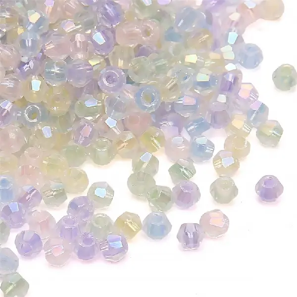 HJ light macarons-10g/pack, about 135 pieces, 4mm hole diameter 1.2mm,chaincharmsupply.com