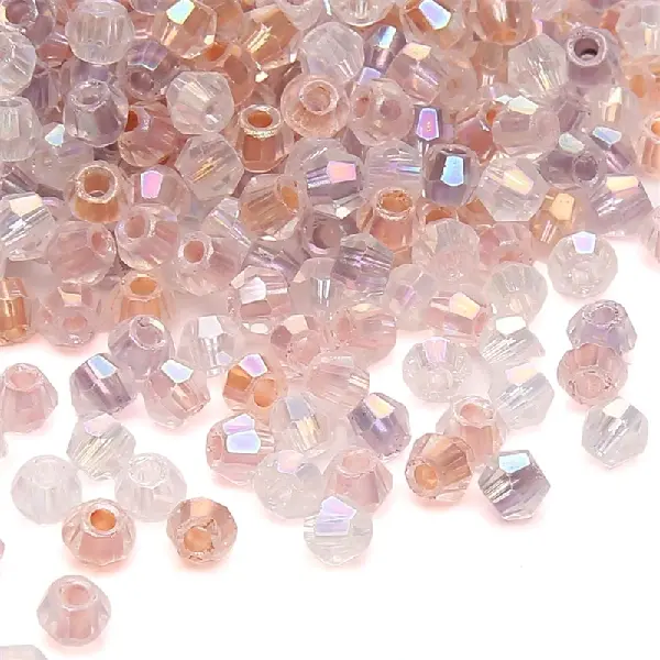 HJ Champagne series-10g/pack, about 135 pieces, 4mm, aperture 1.2mm,chaincharmsupply.com