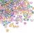 Summer Clear Faceted Fantasy Rhombus Crystal Beads Loose Corner Beaded - HJ deep macarons-10g/pack, about 135 pieces, 4mm, hole diameter 1.2mm