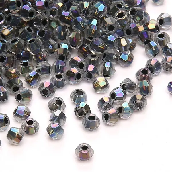 HJ24 black-10g/pack about 135 pieces 4mm aperture 1.2mm,chaincharmsupply.com