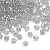 Summer Clear Faceted Fantasy Rhombus Crystal Beads Loose Corner Beaded - HJ23 gray-10g/pack about 135 pieces 4mm aperture 1.2mm