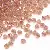 Summer Clear Faceted Fantasy Rhombus Crystal Beads Loose Corner Beaded - HJ21 Champagne Yellow-10g/pack about 135 pieces 4mm hole diameter 1.2mm